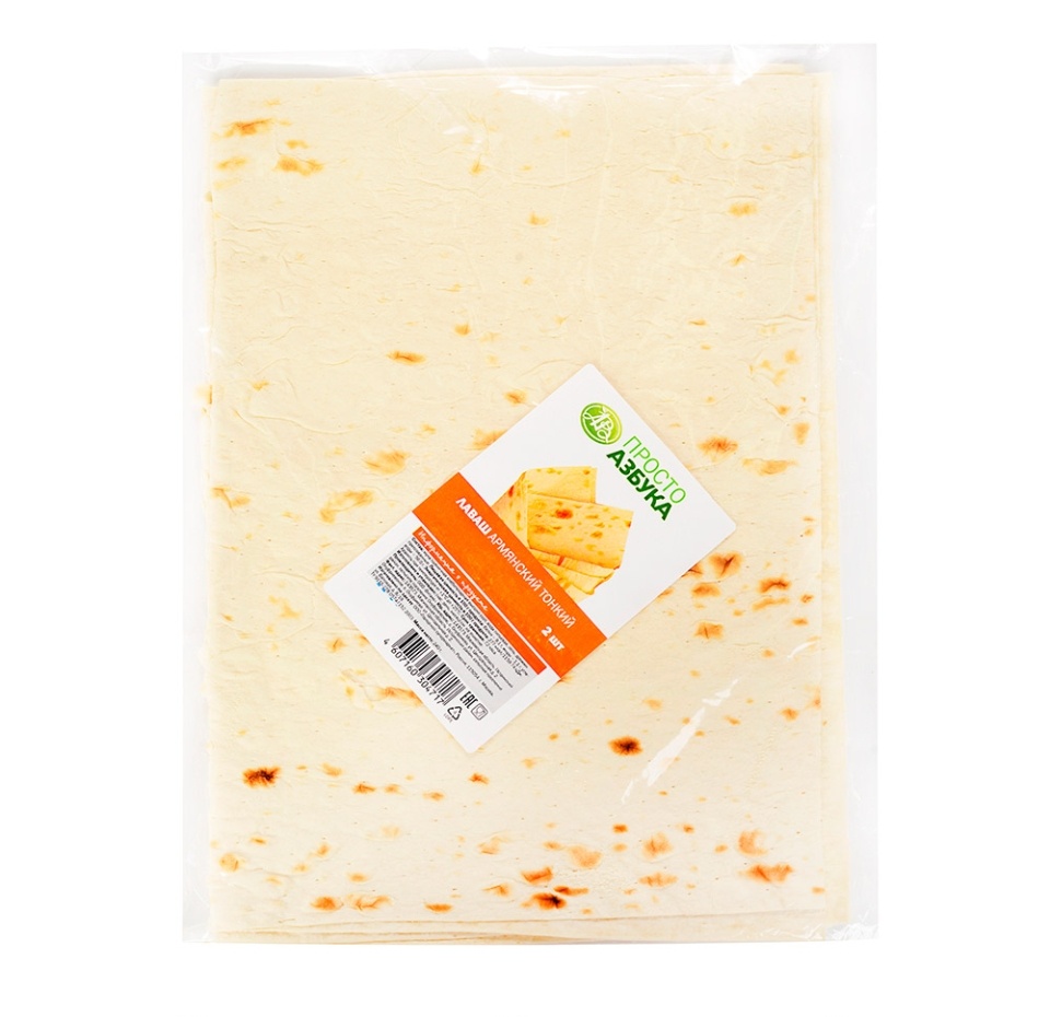 

Лаваш тонкий Просто Азбука 240 г