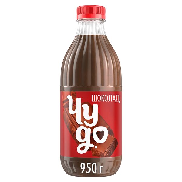 Коктейль молочный Чудо Шоколад в пластиковой бутылке 2% 950 г 