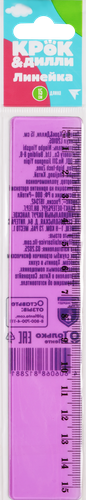 

Линейка Крок&Дилли 15 см Арт. L20105, цвет в ассортименте