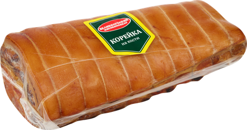 

Корейка копчено-вареная Великолукский Мясокомбинат на кости вес