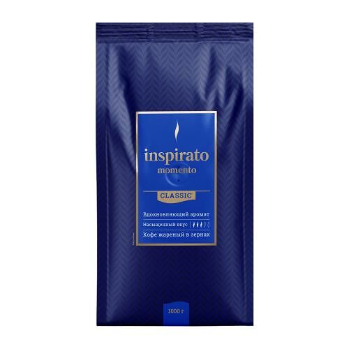 Кофе зерновой Inspirato Momento натуральный 1 кг