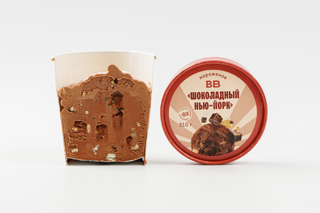 

Мороженое ВкусВилл Шоколадный Нью-Йорк 310 г