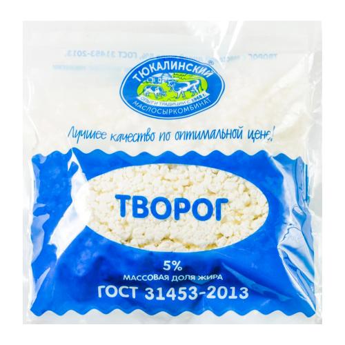

Творог Тюкалинский маслосыркомбинат 5% 450 г