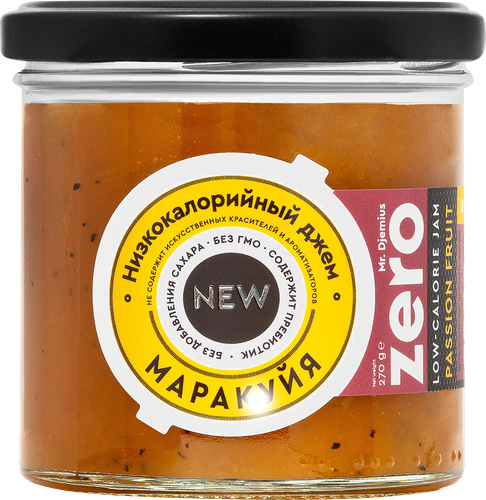 

Джем низкокалорийный Mr.Djemius Zero Маракуйя 270 г
