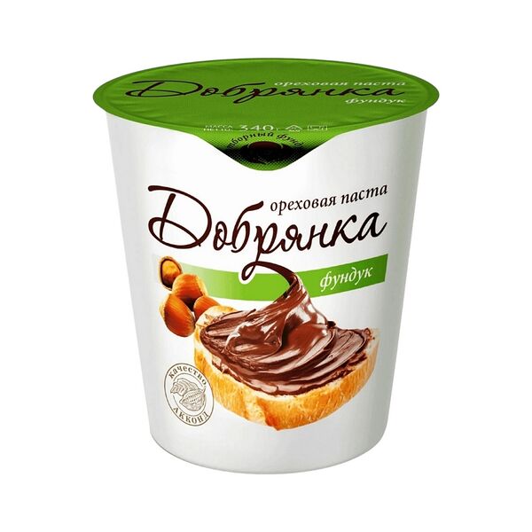 Паста ореховая Акконд  Добрянка фундук 340г