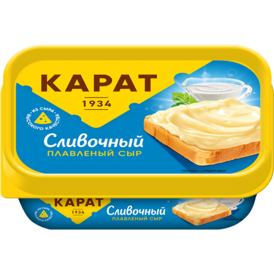 

Сыр плавленый Карат сливочный 45% 200 г