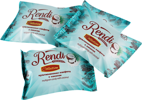 

Конфеты Rendi Мультизлаковые со вкусом кокоса вес