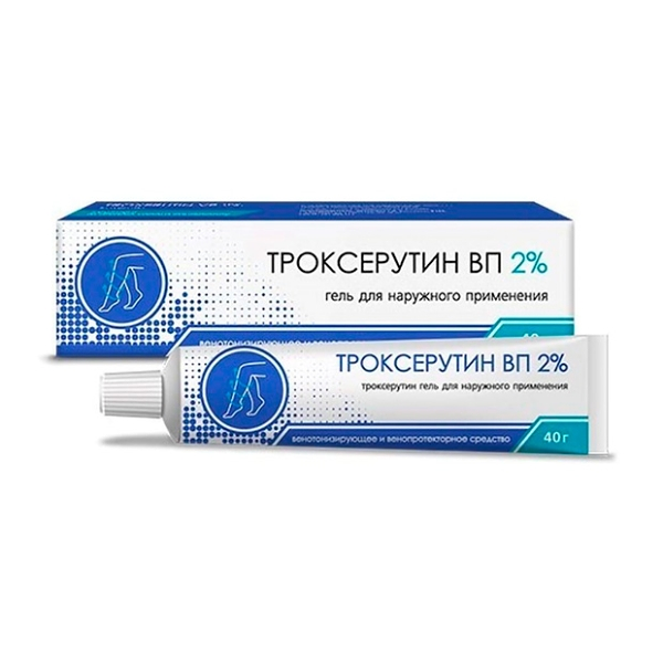 Троксерутин ВП гель 2% 40 г