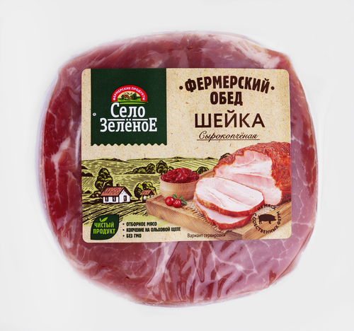 

Шейка свиная Село Зелёное Деревенская 200 г