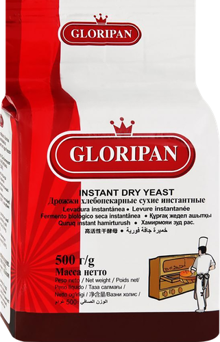 

Дрожжи хлебопекарные Gloripan сухие инстантные 500 г