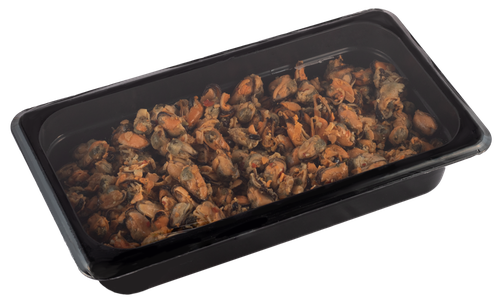 

Закуска, мидии в чесночном масле, весовая