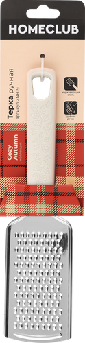 

Терка Homeclub Cozy Autumn ручная нержавеющая сталь полипропилен