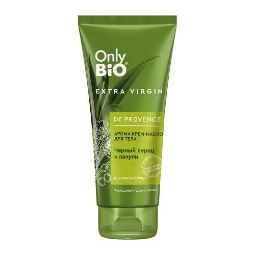 Крем для тела Only Bio Extra Virgin черный перец и пачули 200 мл