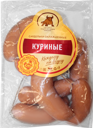 

Сардельки Сибирская продовольственная компания Куриные вес