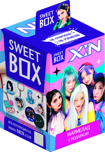 

Мармелад Конфитрейд Sweet Box Xin 10 г 1 шт