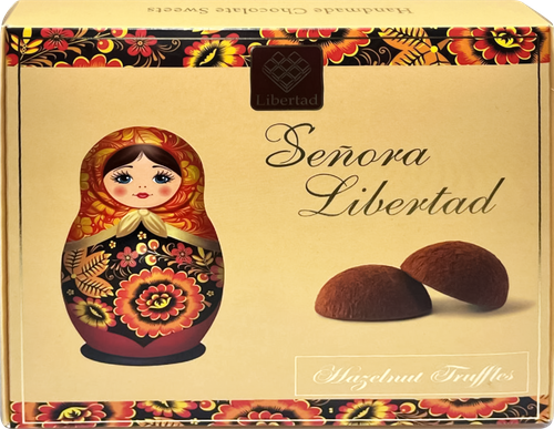 

Конфеты трюфель Libertad с карамелизированным фундуком 120 г