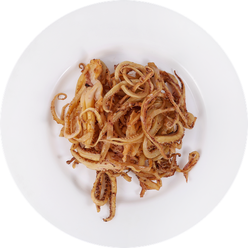 

Кальмар Командорский копчено-вяленый щупальца весовой