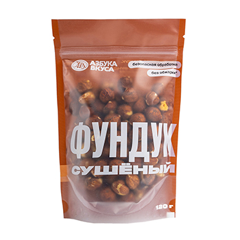 

Орехи фундук Азбука Вкуса сушеный натуральный 120 г