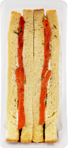 

Сэндвич Адмиралтейский с филе лососевых рыб 150 г