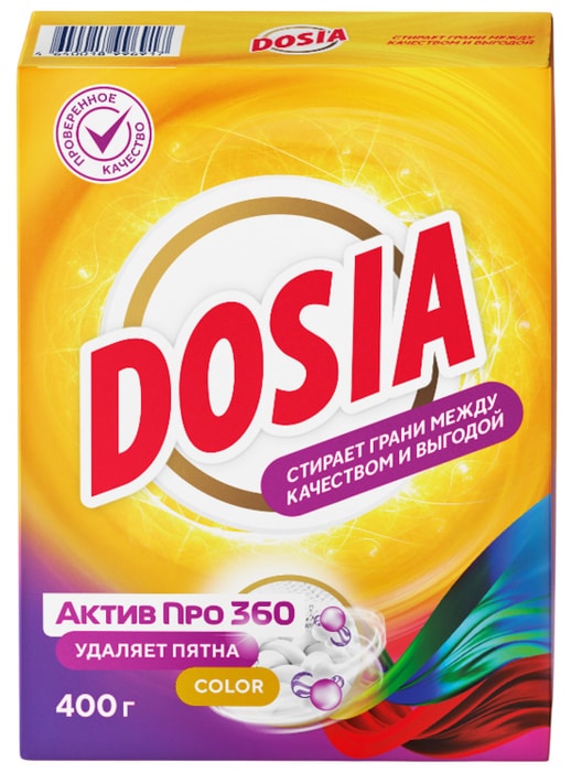 

Стиральный порошок Dosia Optima Color 400 г