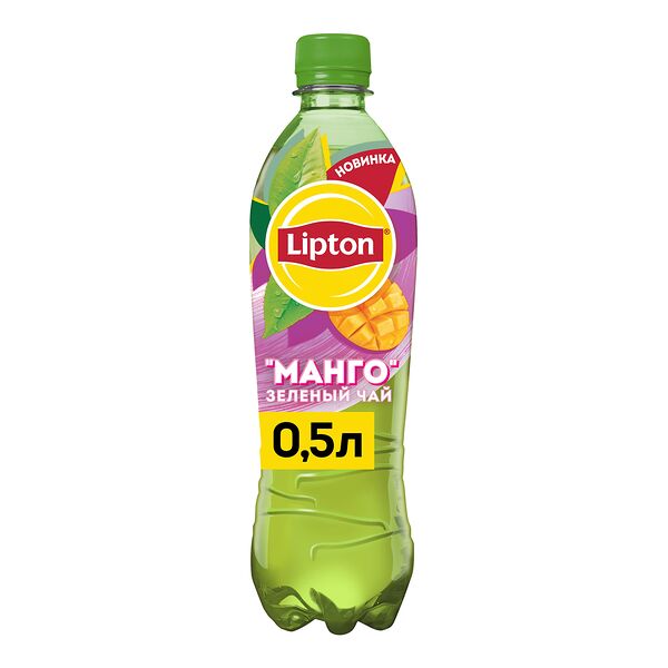 Холодный чай Lipton Зеленый Манго 0.5 л