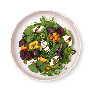 

Салат Азбука Вкуса Фреш со свёклой, тыквой и козьим сыром 190 г