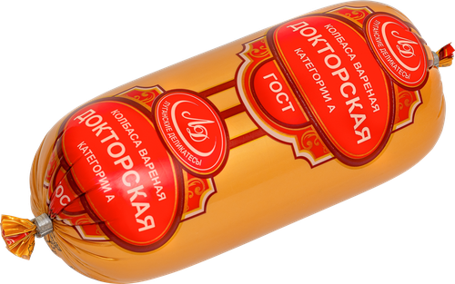 

Колбаса Луганские деликатесы Докторская вареная 400 г