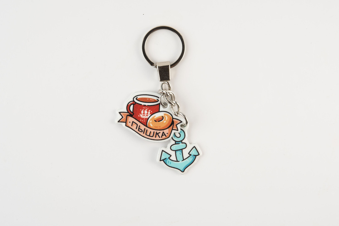 

Брелок ВкусВилл Пышка и Якорь