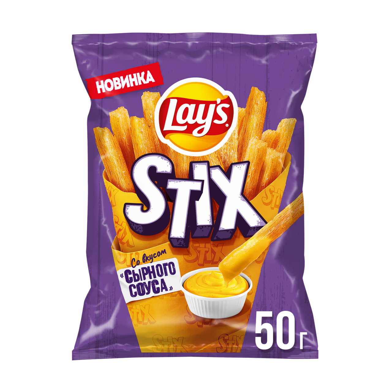 

Картофельные чипсы Lay's Stix Сырный соус 50 г