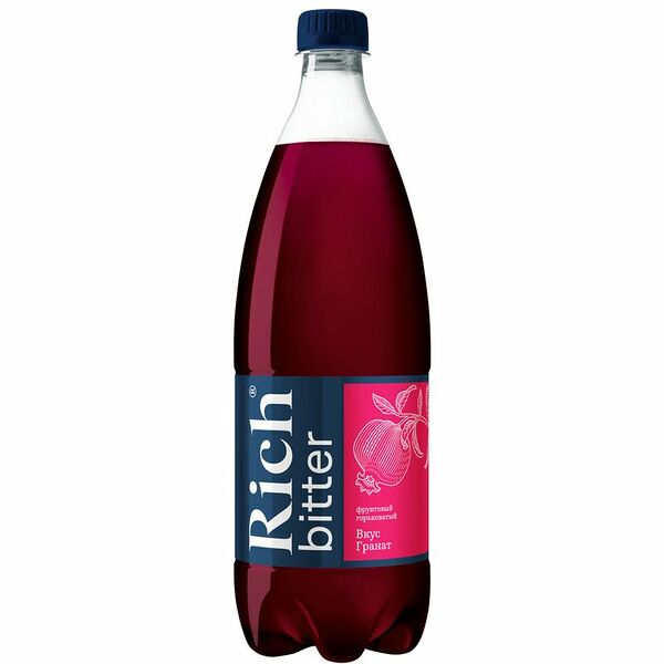 Напиток Rich bitter газированный гранат 1 л