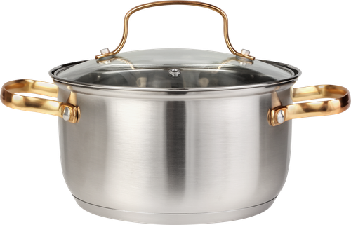 

Кастрюля Homeclub Copper с крышкой 2 л