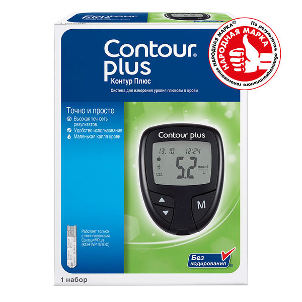 Глюкометр Contour Plus