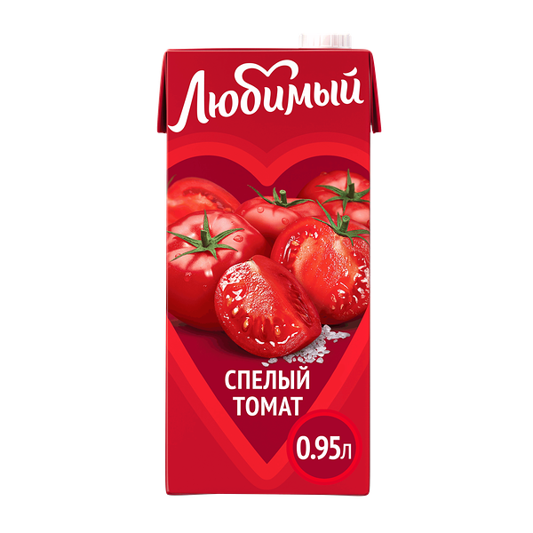 Нектар Любимый томатный с мякотью 950 мл