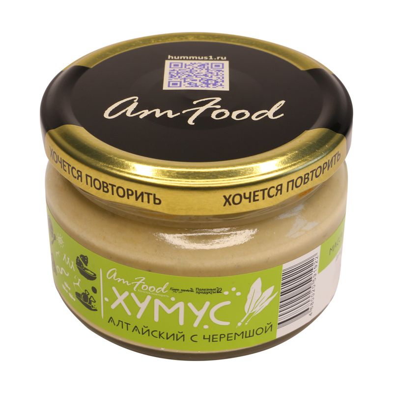 

Хумус Amfood Алтайский с черемшой 200 г