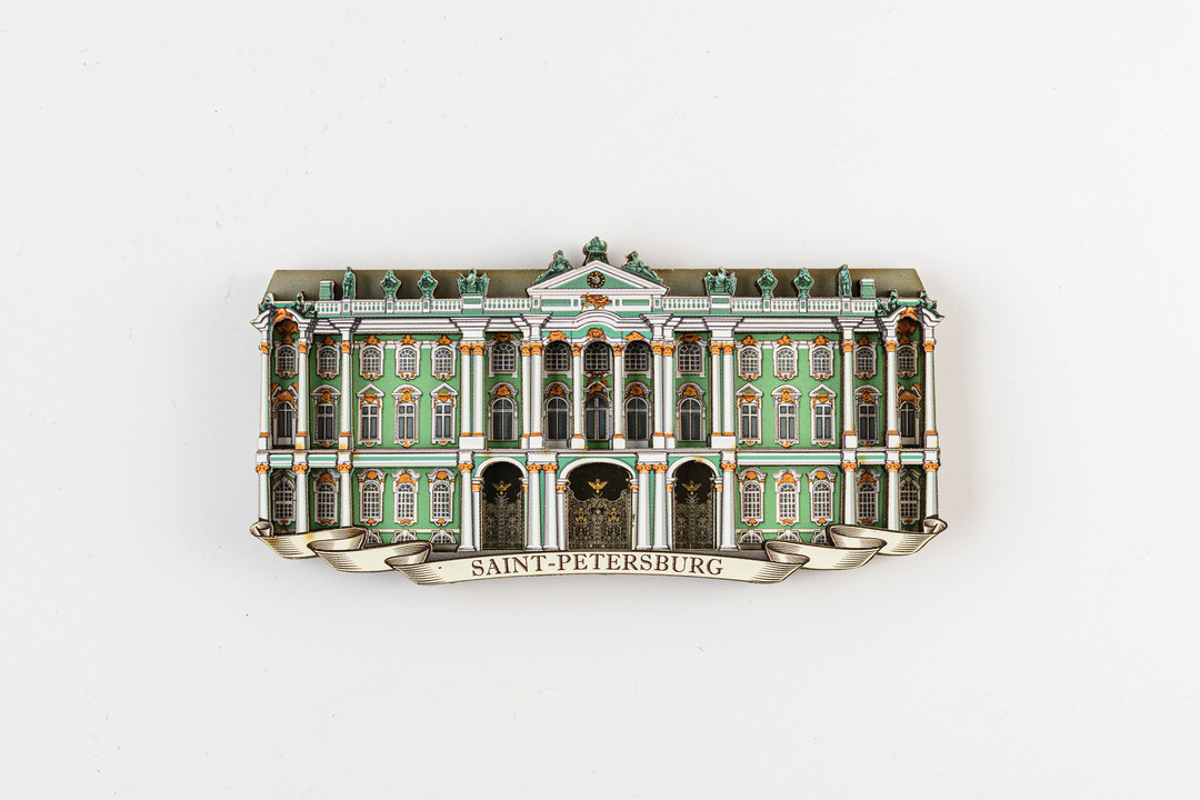 

Магнит ВкусВилл Зимний дворец 3D