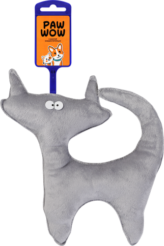 

Игрушка-тягалка Paw Wow Кот с пищалкой 25 х 23.5 х 3.5 см