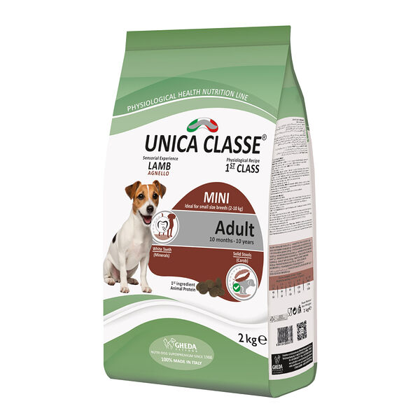 Корм UNICA сухой для собак мелких пород с ягненком