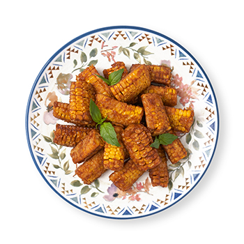 

Кукуруза жареная в соусе барбекю вес