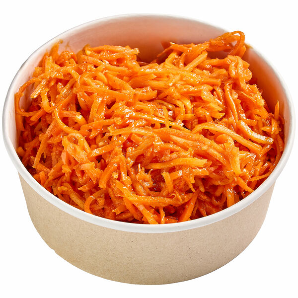 Салат морковь по-корейски , собственное производство в упаковке