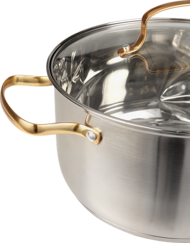 

Кастрюля Homeclub Copper с крышкой 5.5 л