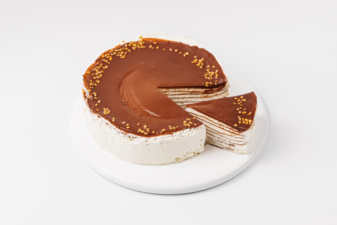 

Торт блинный ВкусВилл шоколадный 1 кг