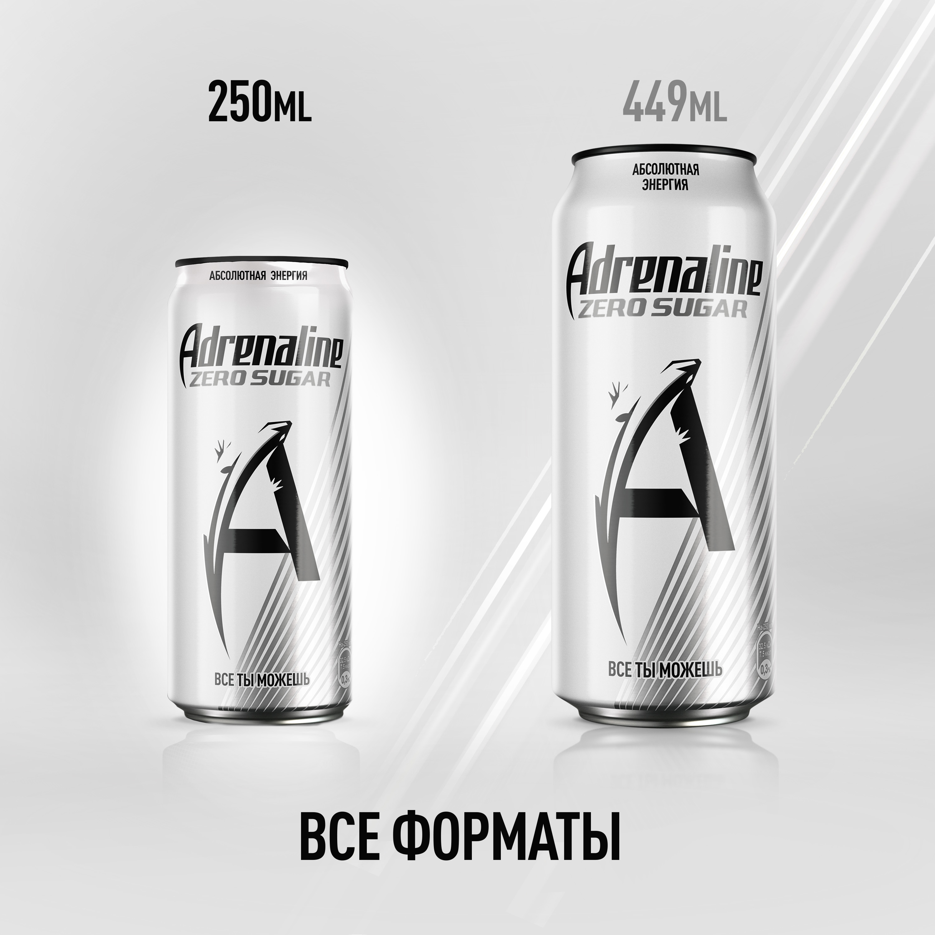 

Энергетический напиток Adrenaline Rush Silver Energy Zero Sugar Без Сахара 0.25 л