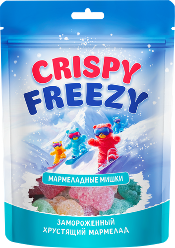 

Мармелад жевательный Fresh Box Crispy Freezy мишки, сублимированный, 45 г