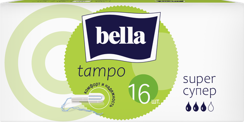 

Тампоны Bella Tampo Super 16 шт.