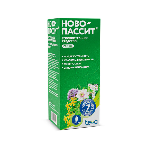 Ново-Пассит 200 мл, р-р