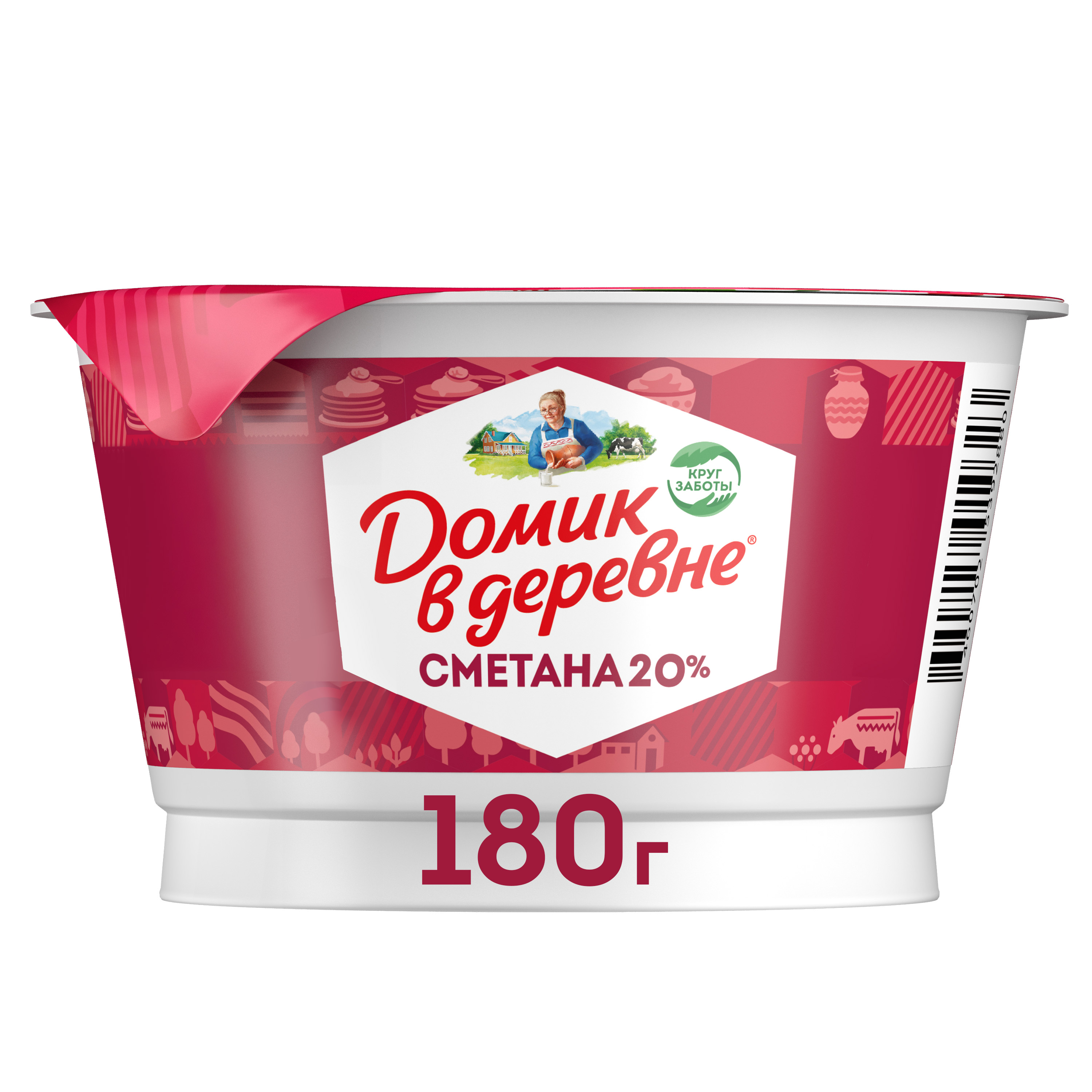 

Сметана Домик в деревне 20% 180 г