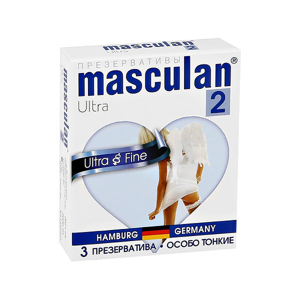 Презервативы Masculan Ultra Fine особо тонкие 3 шт