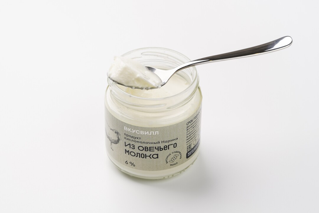 

Продукт кисломолочный ВкусВилл Наринэ из овечьего молока 6% 160 г