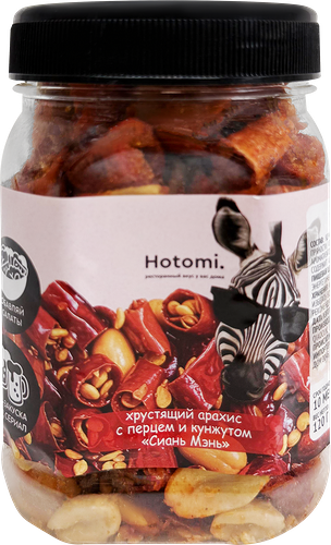 Приправа Hotomi Сиань Мэнь арахис с перцем и кунжутом 120 г