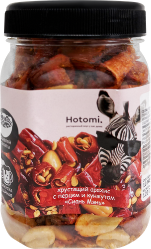 

Приправа Hotomi Сиань Мэнь арахис с перцем и кунжутом 120 г